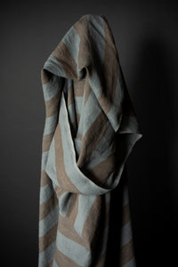 European Laundered Linen - Townhouse Stripe