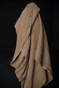 European Linen Waffle - Rich Tea