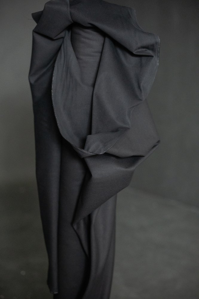 12oz Twill Black fabric