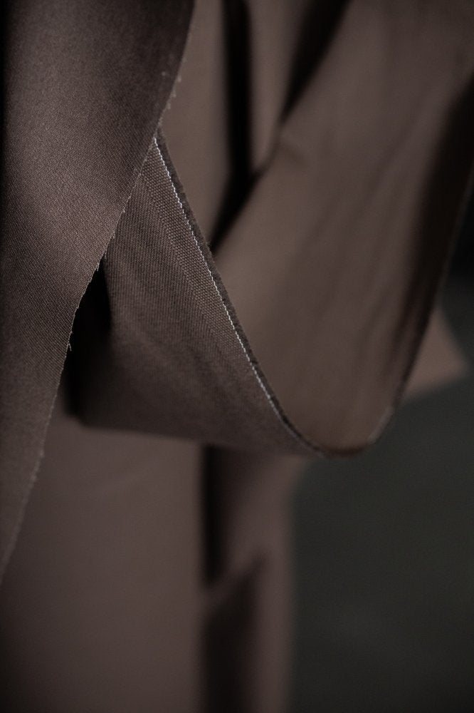 brown 12oz twill fabric