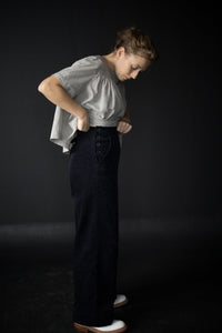 8 Wale Cotton Corduroy - Dark Navy