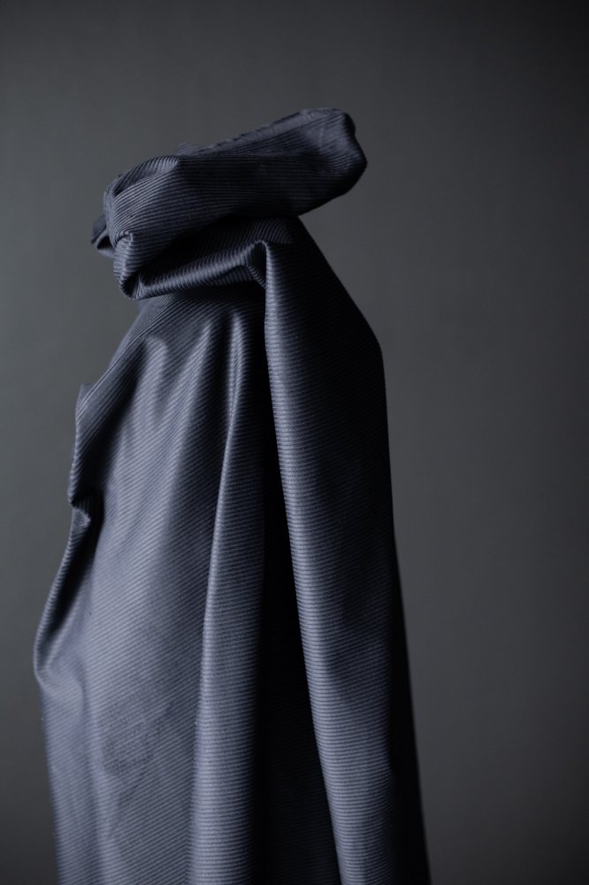 8 Wale Cotton Corduroy - Dark Navy