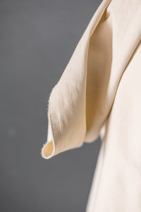 8oz Organic Sanded Twill Classic Ecru