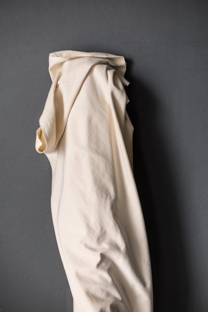 8oz Organic Sanded Twill Classic Ecru