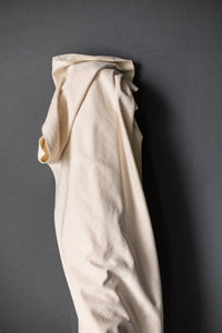 8oz Organic Sanded Twill Classic Ecru