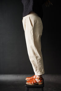 8oz Organic Sanded Twill - Classic Ecru