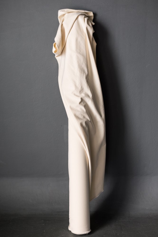 8oz Organic Sanded Twill Classic Ecru