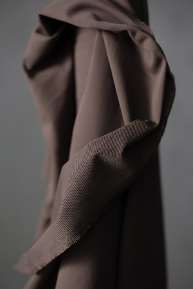 8oz Organic Sanded Twill - Truffle Dust