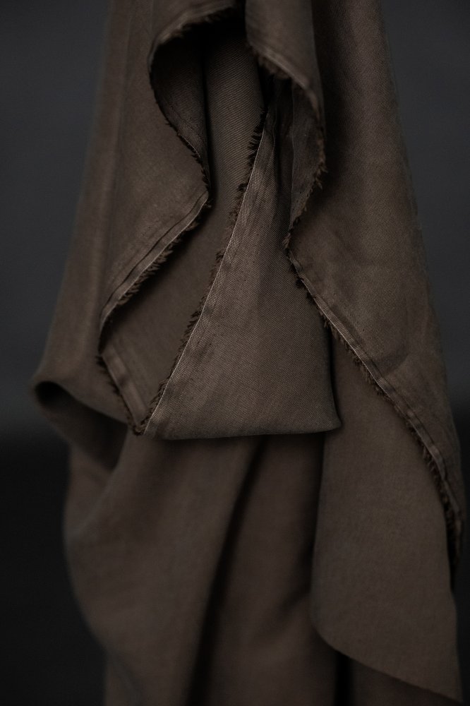 brown tencel