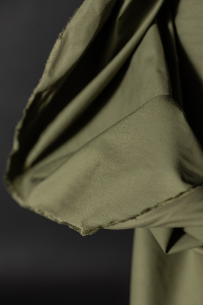 dusty olive green utility cotton fabric
