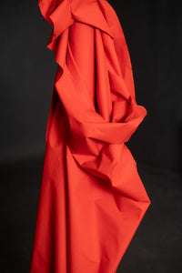 red cotton fabric