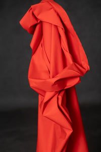red cotton fabric