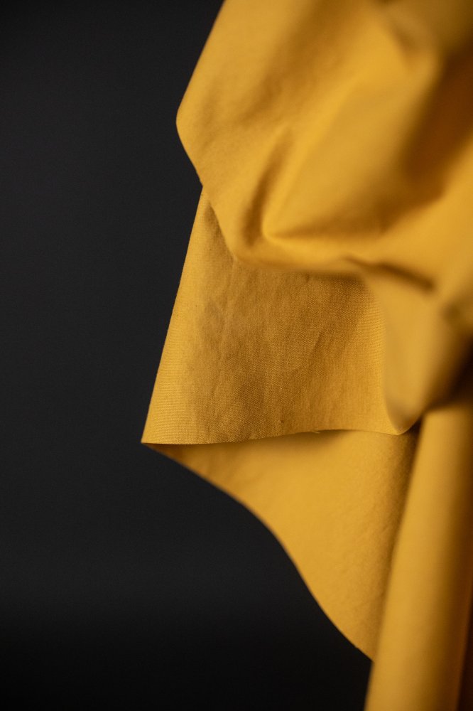 mustard yellow cotton fabric