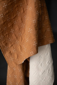 Quilted Cotton Jacquard - Goldie