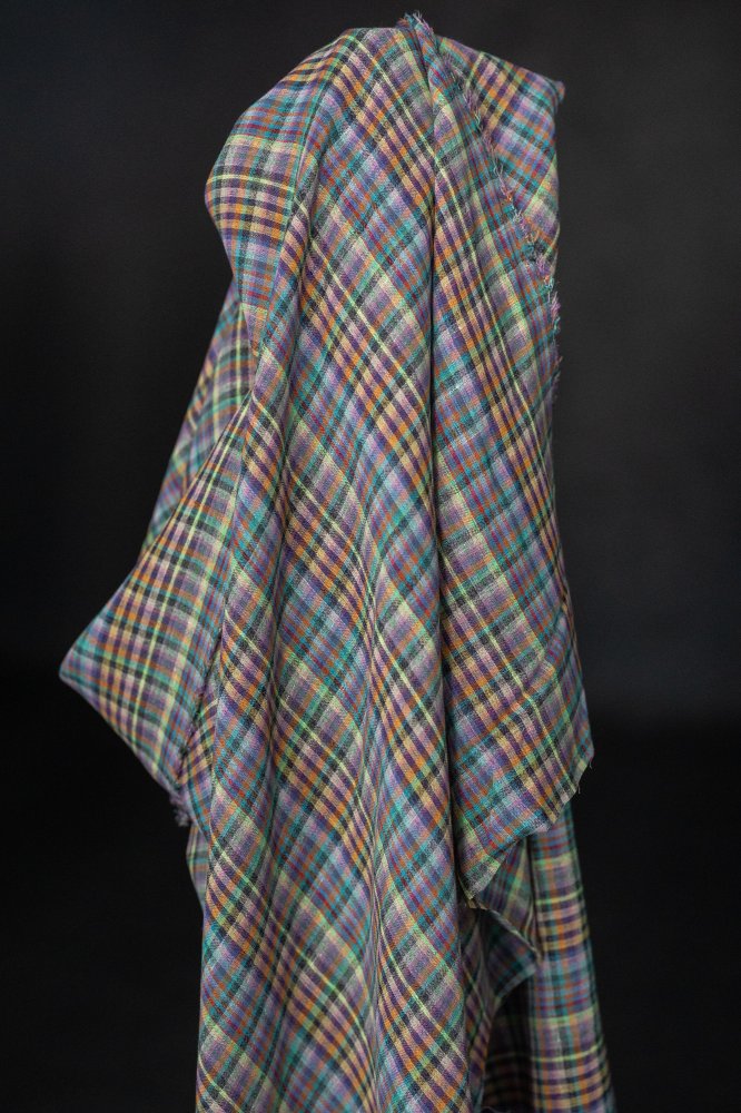 multicolour italian linen