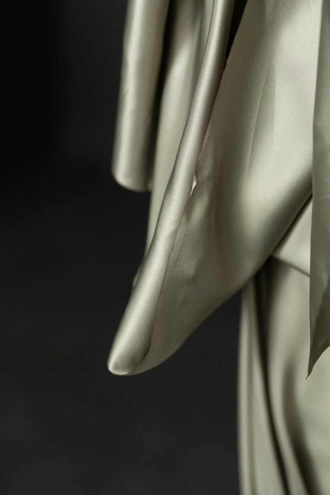 Sage green lining fabric