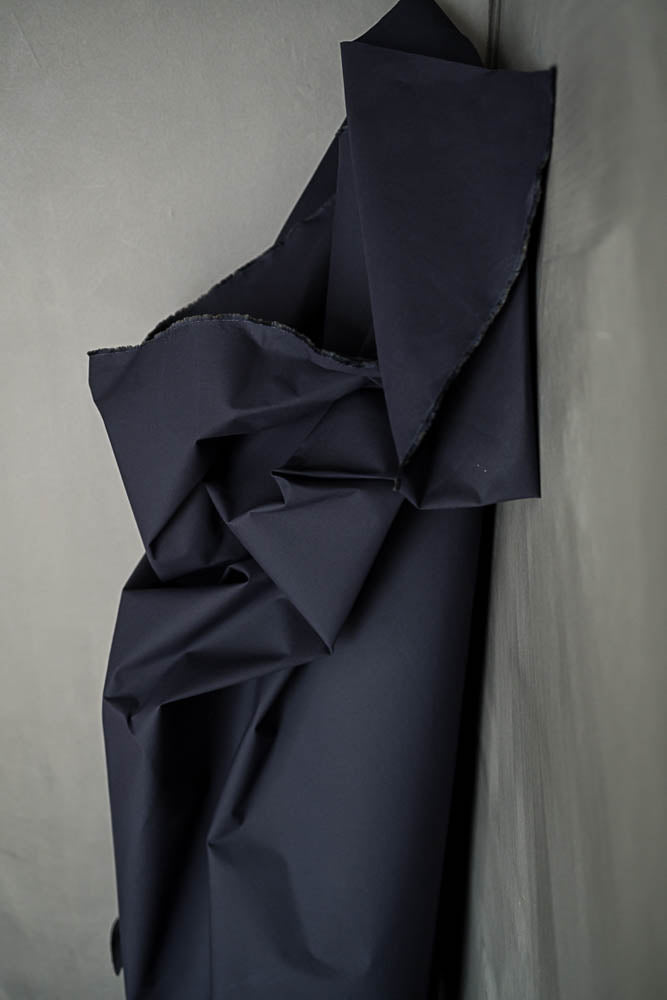 Dark Indigo Dry Oilskin