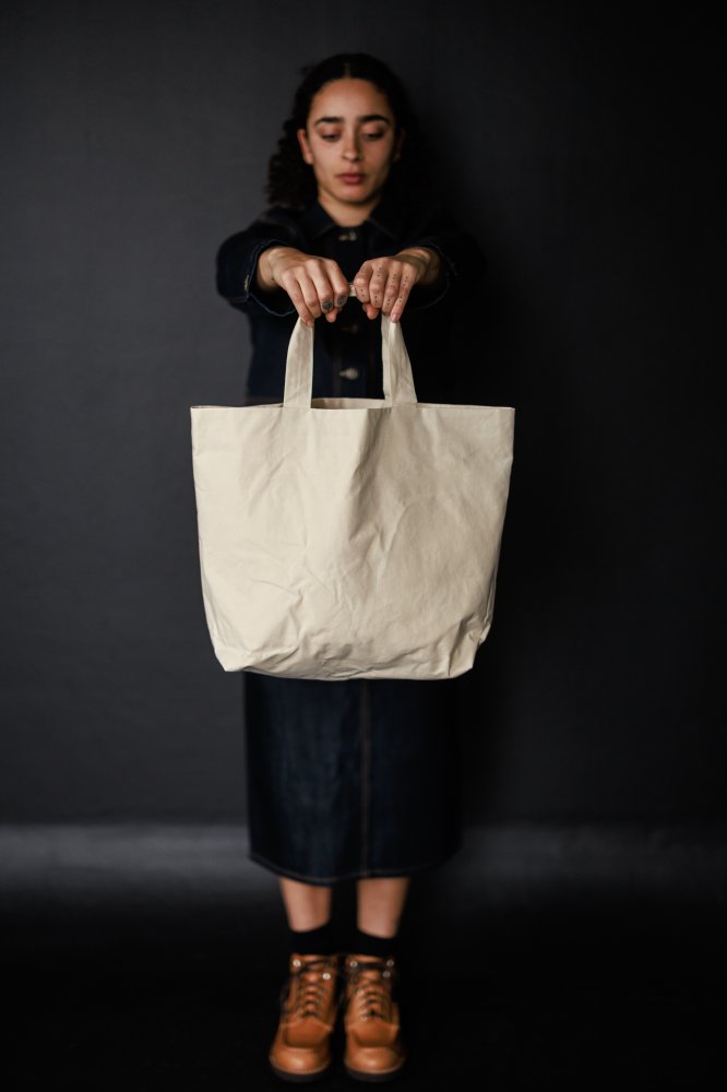 Cotton Dry Oilskin - Ecru