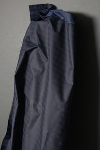 Gingham Oilskin Ocean Deep