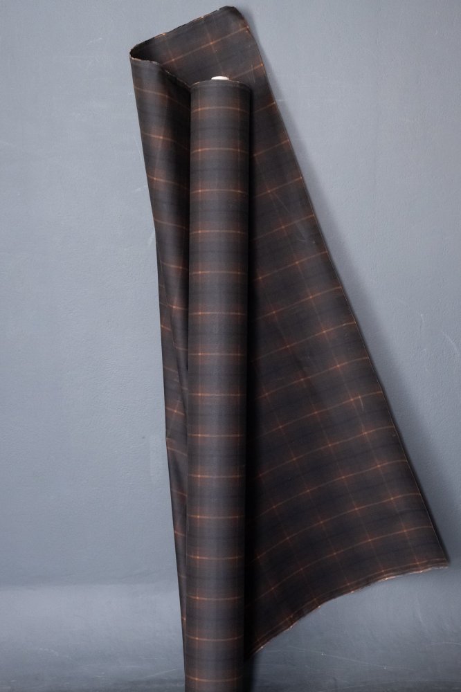 Hunter Brown Tartan Oilskin