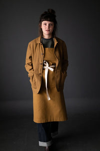 Flax Dry Oilskin - Nicotine