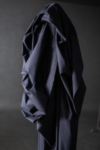 navy blue cotton poplin
