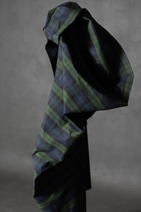 ripstop fabric with a blackwatch check