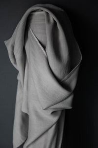 Laundered Upholstery Linen - Steel 420