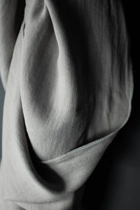 Laundered Upholstery Linen - Steel 420