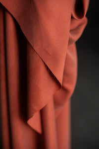 orange tencel