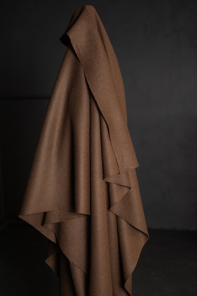 Wool Coating - Brown Bear