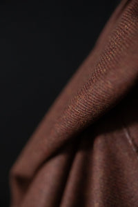 brown wool fabric