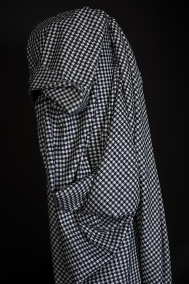 Wool Flannel - Midnight Gingham