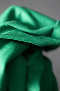 Bright Green Wool Flannel