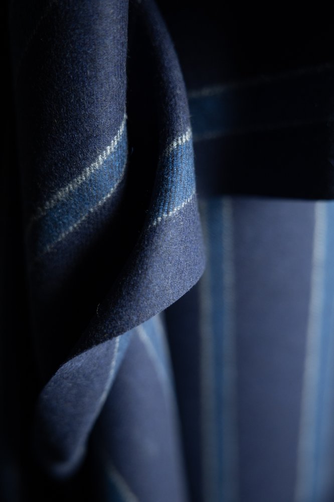 Striped Wool - Thames