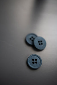 Cotton Button - Mid Teal