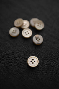 11mm Milky Shirt Button