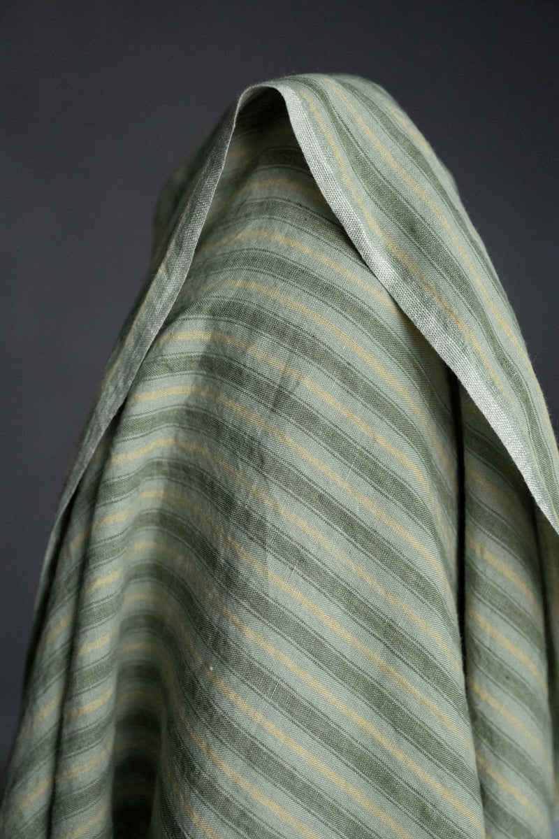 European Laundered Linen - Hampton Stripe