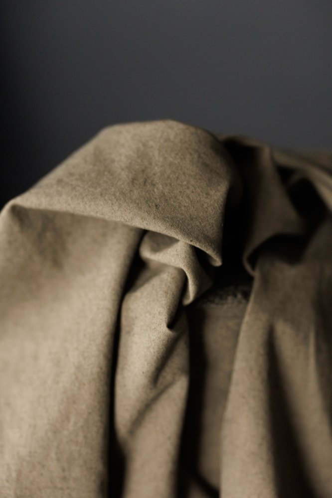Japanese Washed Cotton Canvas - Mushroom