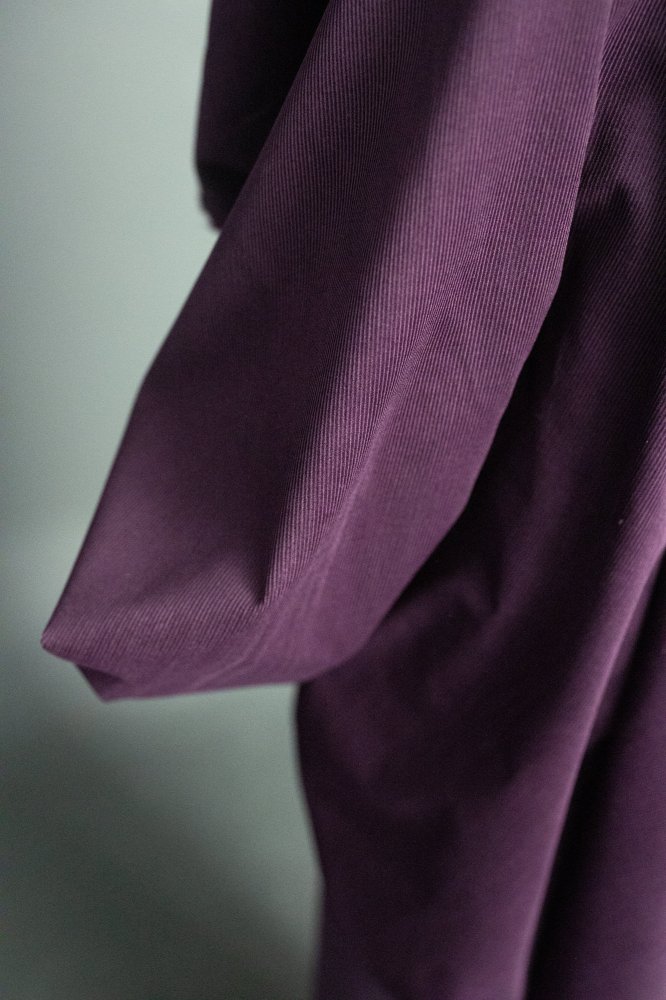 Remnant (Aubergine 14 Wale Cotton Corduroy)