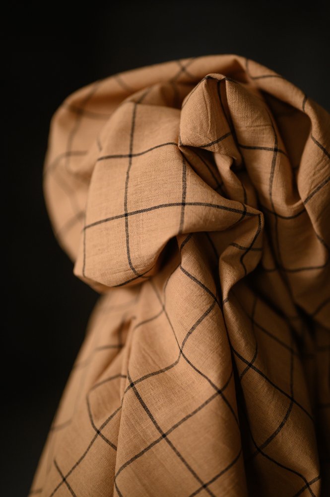 Remnant (Natterjack Handwoven Cotton Check)