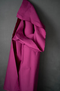Remnant (Magenta Organic Cotton Dry Oilskin)