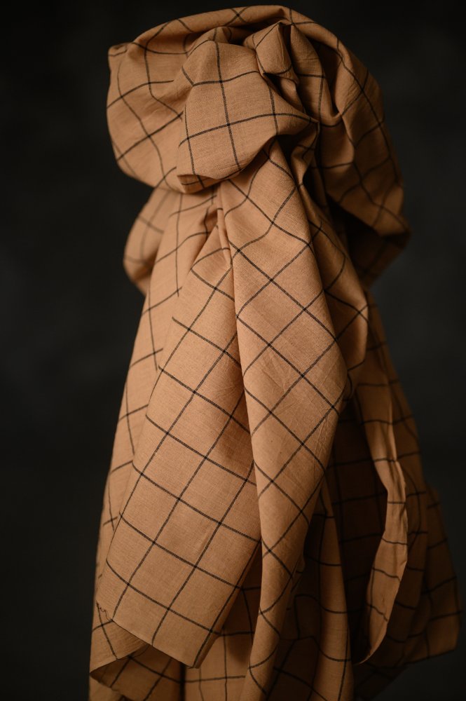 Remnant (Natterjack Handwoven Cotton Check)