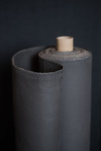 Remnant (Grey Organic Cotton Oilskin)