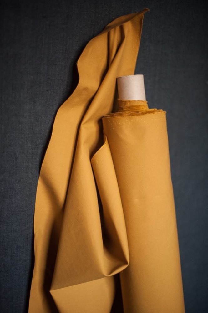 Remnant (Cumin Organic Cotton Dry Oilskin)