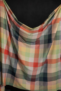Remnant (Pixel Watercolour Organic Cotton Check)