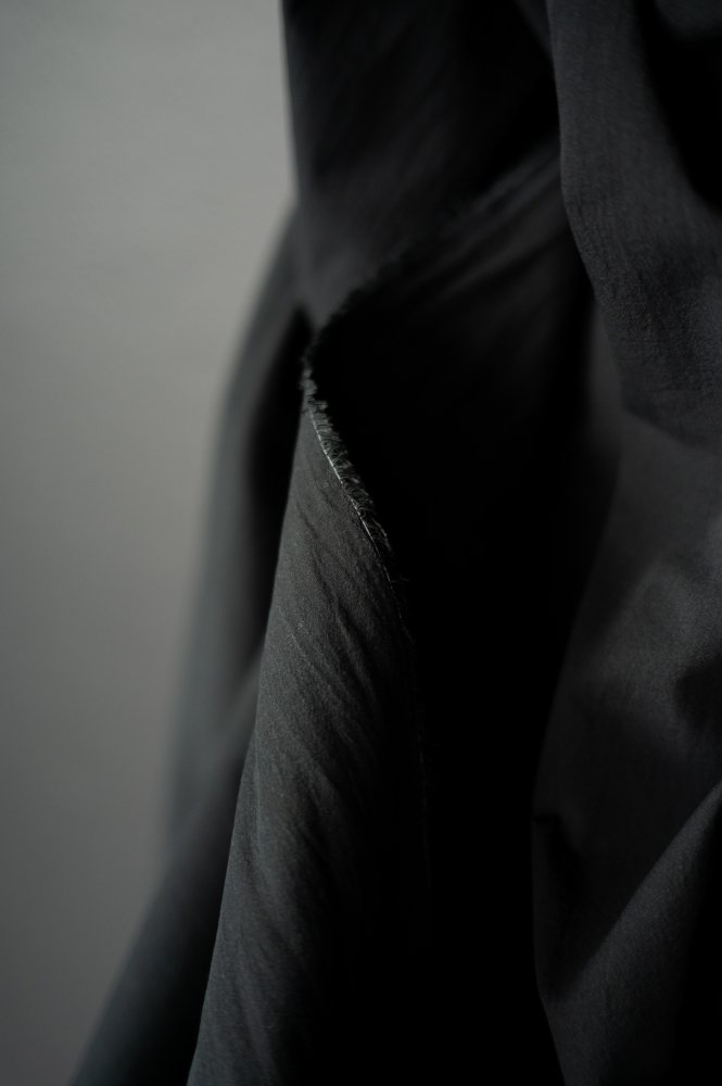 Remnant (Black Crinkle Japanese Cotton)