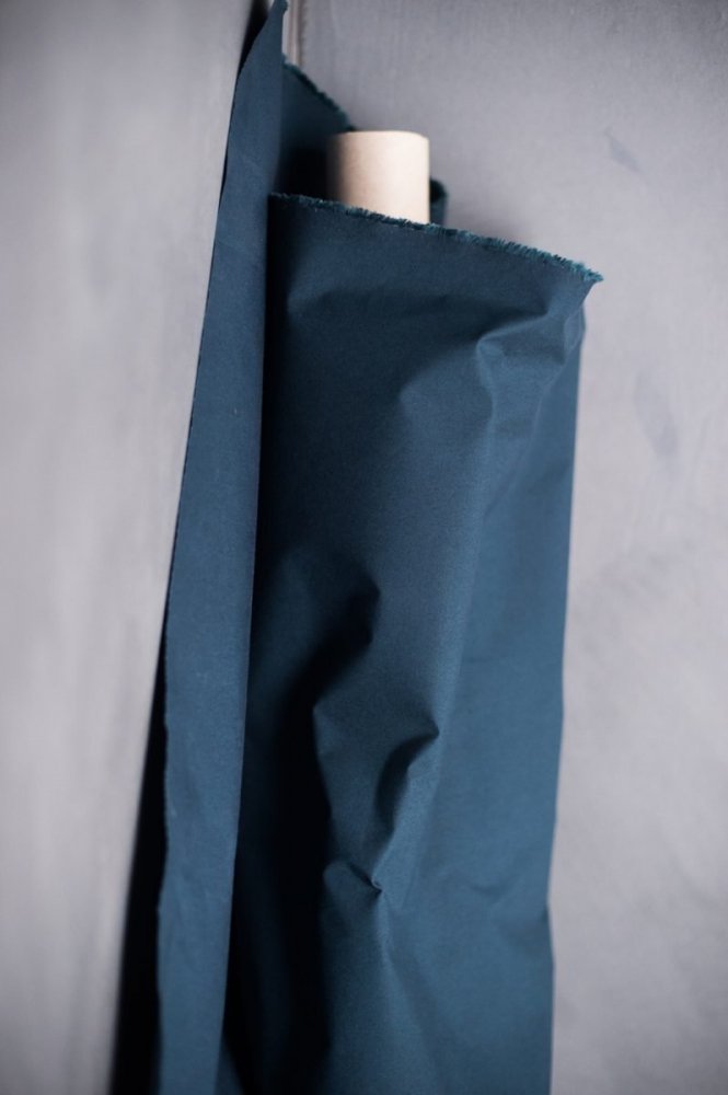 Remnant (Midnight Organic Cotton Dry Oilskin)