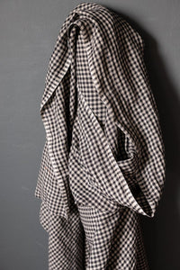 Remnant (European Laundered Linen Gingham Joseph)