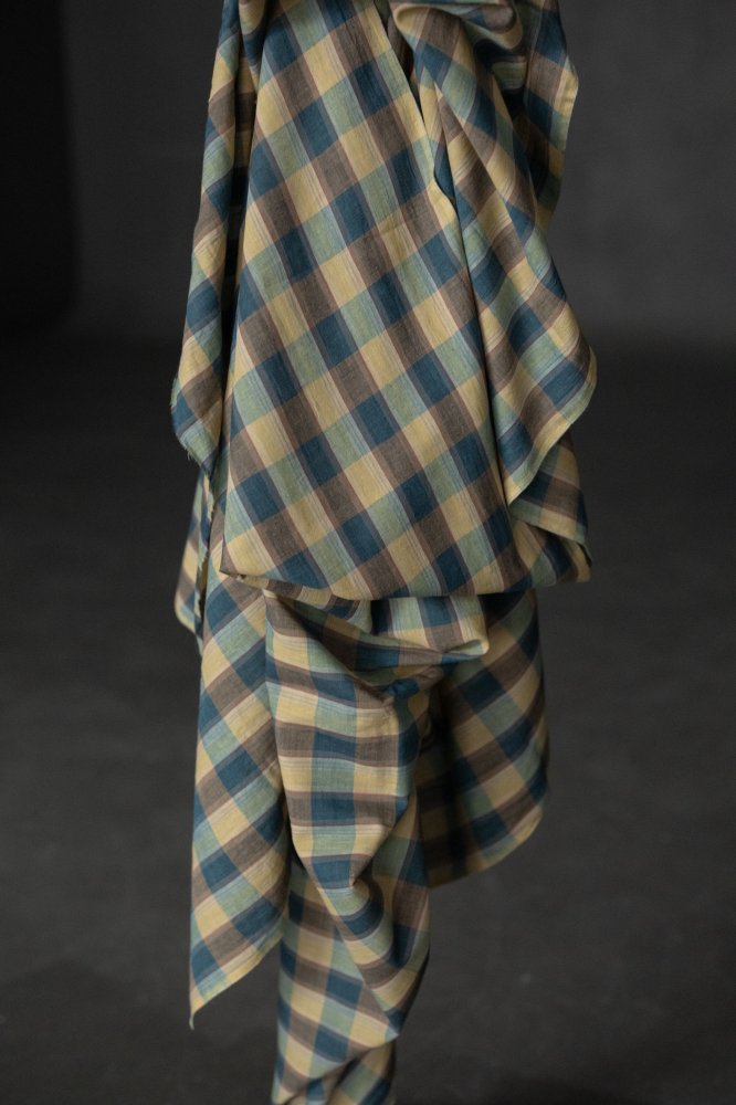 Remnant (Walnut Grove Handwoven Cotton Check)